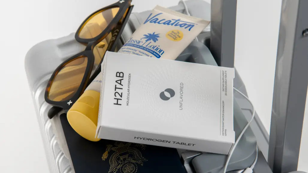 How to Outsmart Jet Lag + Travel Fatigue with Molecular Hydrogen.
