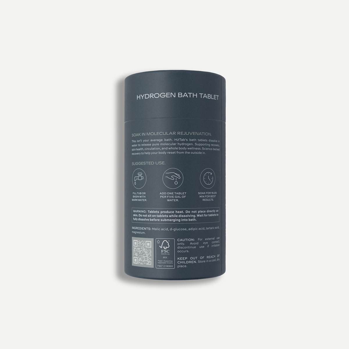 Molecular Hydrogen Bath Tablets - Recover – H2Tab